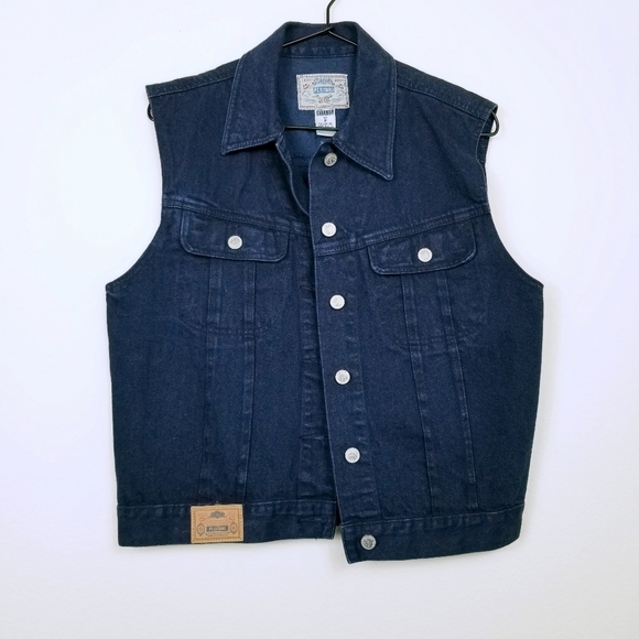 Gitano Dark Denim Vest - Picture 1 of 6